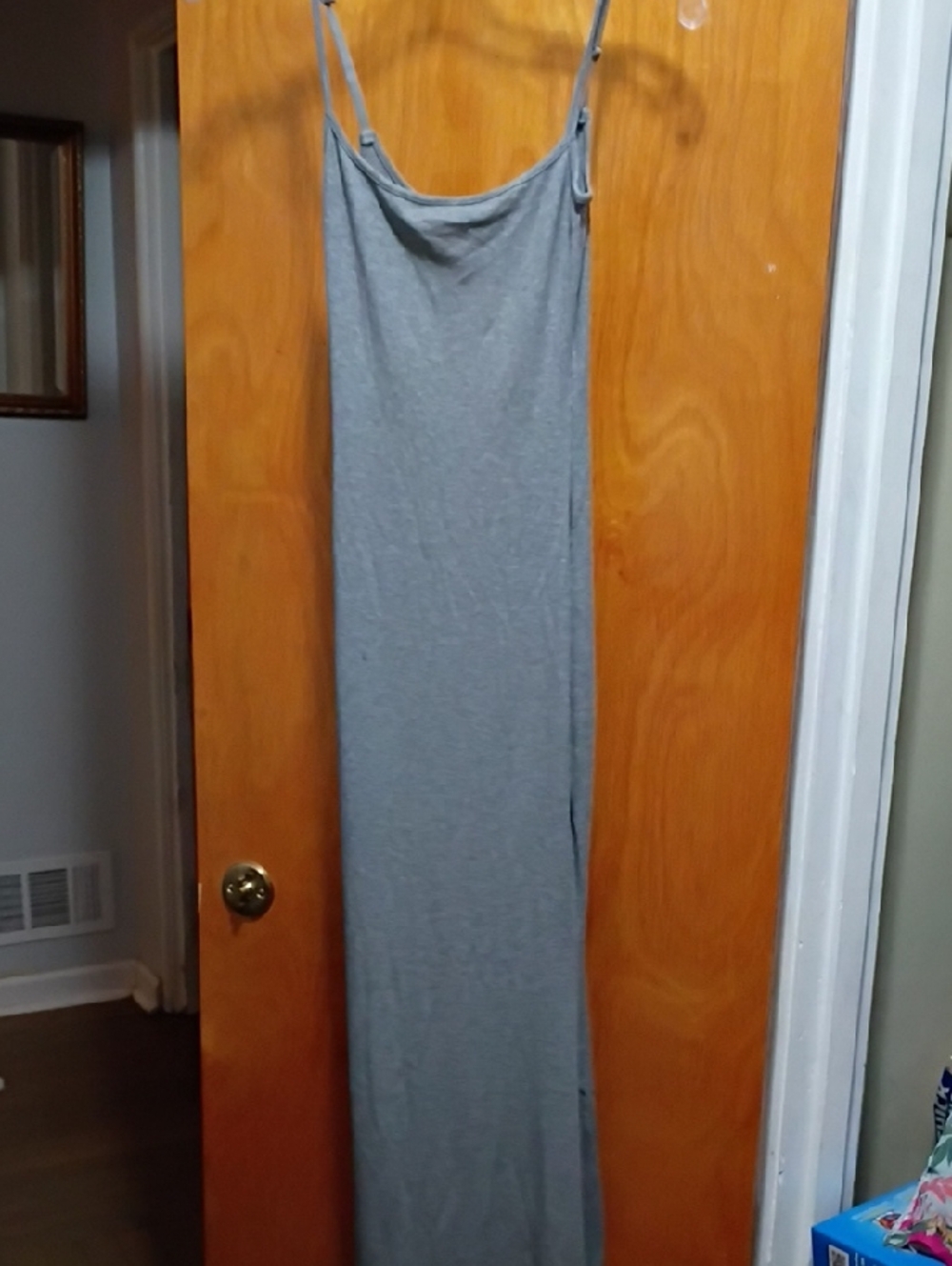 aerie Ribbed Grey Tank Top